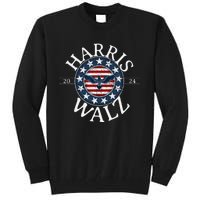 Kamala Harris For President 2024 Tim Walz Vp Election 2024 Tall Sweatshirt