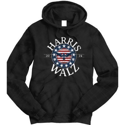 Kamala Harris For President 2024 Tim Walz Vp Election 2024 Tie Dye Hoodie