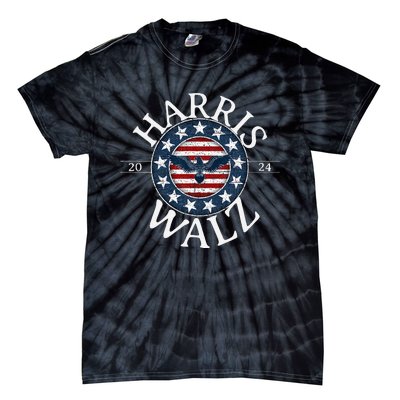 Kamala Harris For President 2024 Tim Walz Vp Election 2024 Tie-Dye T-Shirt