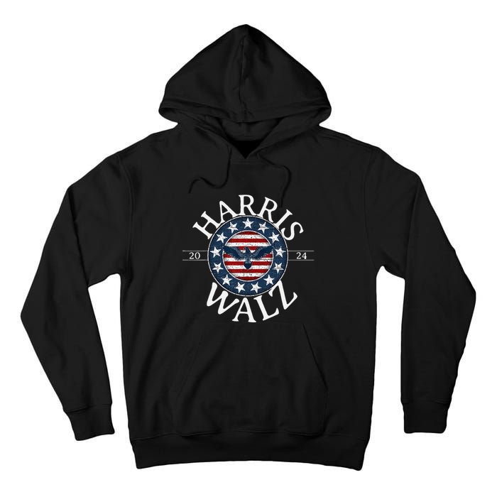 Kamala Harris For President 2024 Tim Walz Vp Election 2024 Tall Hoodie