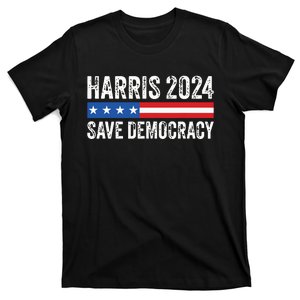 Kamala Harris For President 2024 Save Democracy T-Shirt