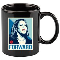 Kamala Harris Forward 11oz C Handle Ceramic Mug