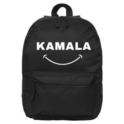 Kamala Harris For President Smiling All The Way To Potus 16 in Basic Backpack