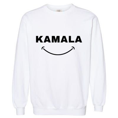 Kamala Harris For President Smiling All The Way To Potus Garment-Dyed Sweatshirt