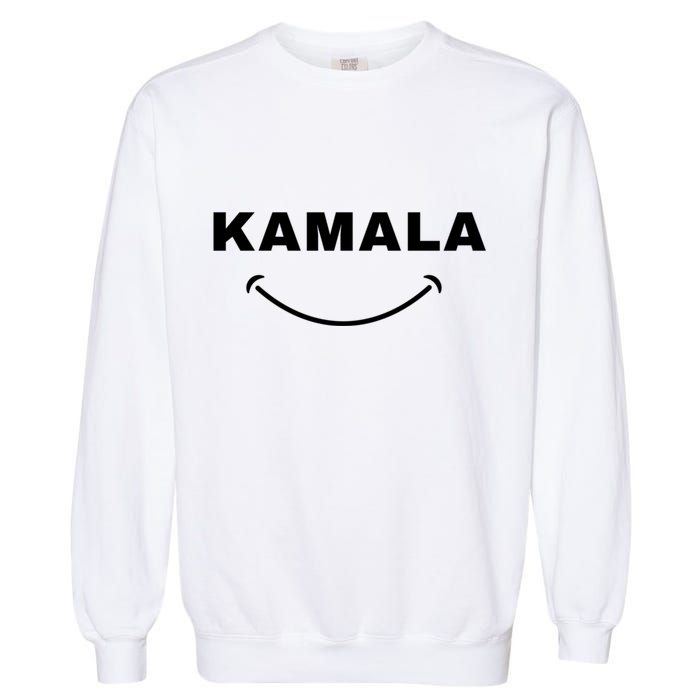 Kamala Harris For President Smiling All The Way To Potus Garment-Dyed Sweatshirt