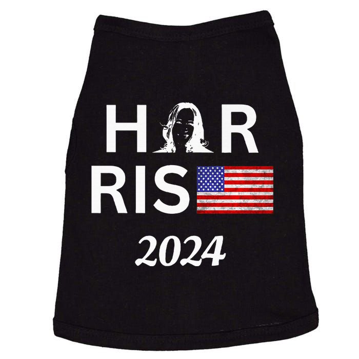 Kamala Harris Flag Her Rise 2024 For President Premium Doggie Tank