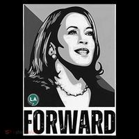 Kamala Harris Forward High Crown Mesh Back Trucker Hat