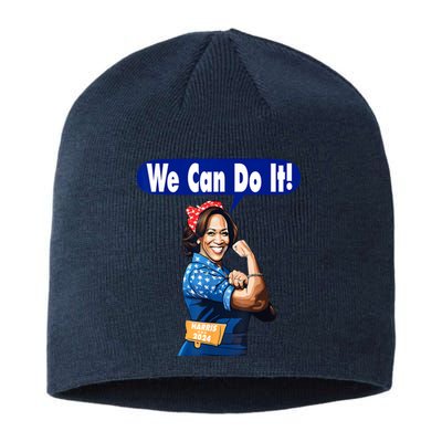 Kamala Harris For President 2024 We Can Do It! Sustainable Beanie