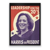 Kamala Harris For President 2024 Harris Retro Vintage Poster Poster