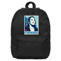 Kamala Harris Forward 2024 Presidential Election President 16 in Basic Backpack
