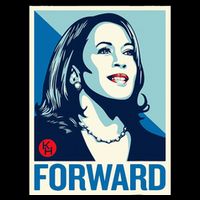 Kamala Harris Forward 2024 Presidential Election President 16 in Basic Backpack