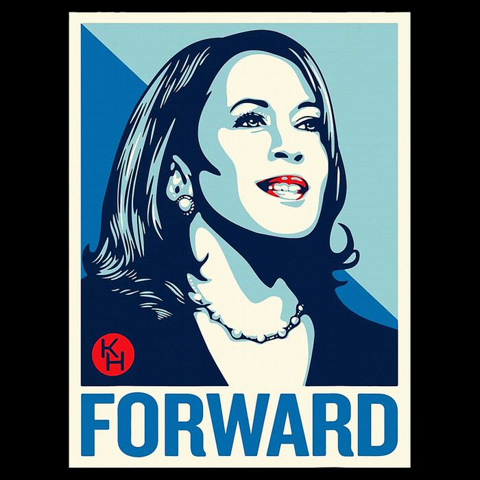 Kamala Harris Forward 2024 Presidential Election President 16 in Basic Backpack