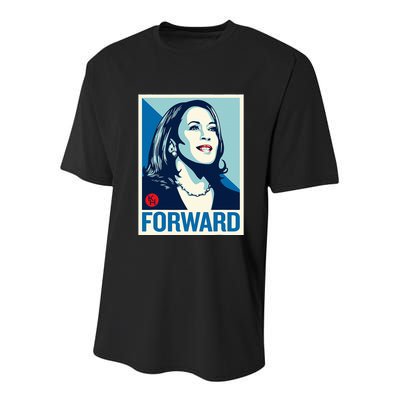 Kamala Harris Forward 2024 Presidential Election President Youth Performance Sprint T-Shirt