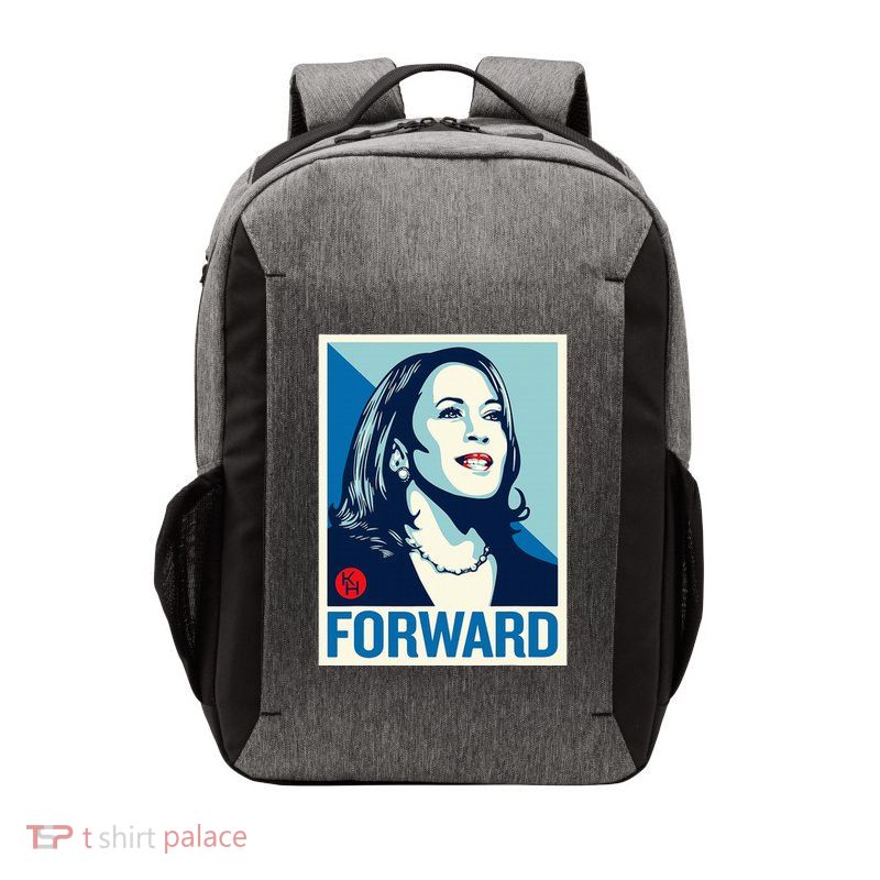 Kamala Harris Forward 2024 Presidential Election President Vector Backpack