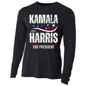 Kamala Harris For President Cooling Performance Long Sleeve Crew