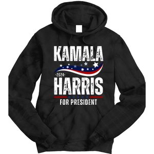 Kamala Harris For President Tie Dye Hoodie