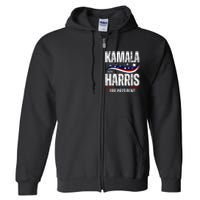 Kamala Harris For President Full Zip Hoodie