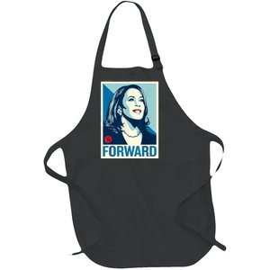 Kamala Harris Forward Full-Length Apron With Pockets