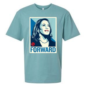 Kamala Harris Forward Sueded Cloud Jersey T-Shirt