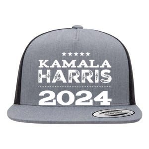 Kamala Harris For President 2024 Flat Bill Trucker Hat