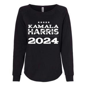 Kamala Harris For President 2024 Womens California Wash Sweatshirt