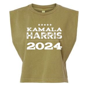 Kamala Harris For President 2024 Garment-Dyed Women's Muscle Tee