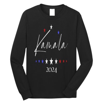 Kamala Harris For President For Our Future 2024 Us Election Long Sleeve Shirt