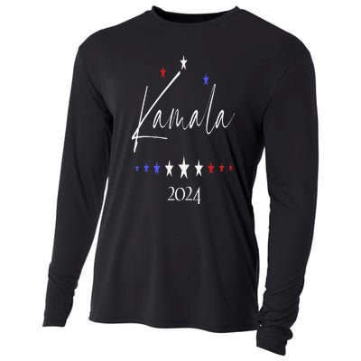 Kamala Harris For President For Our Future 2024 Us Election Cooling Performance Long Sleeve Crew