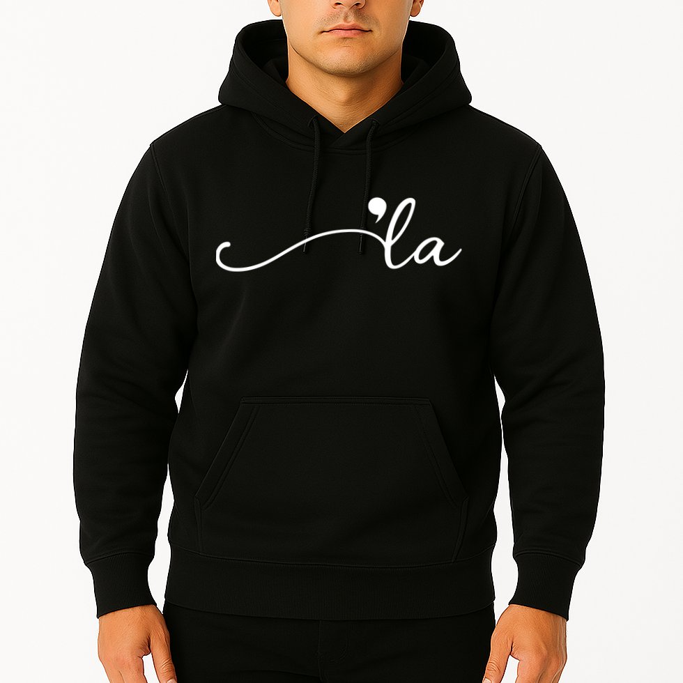 Kamala Harris Funny Comma La Eleciton Hoodie