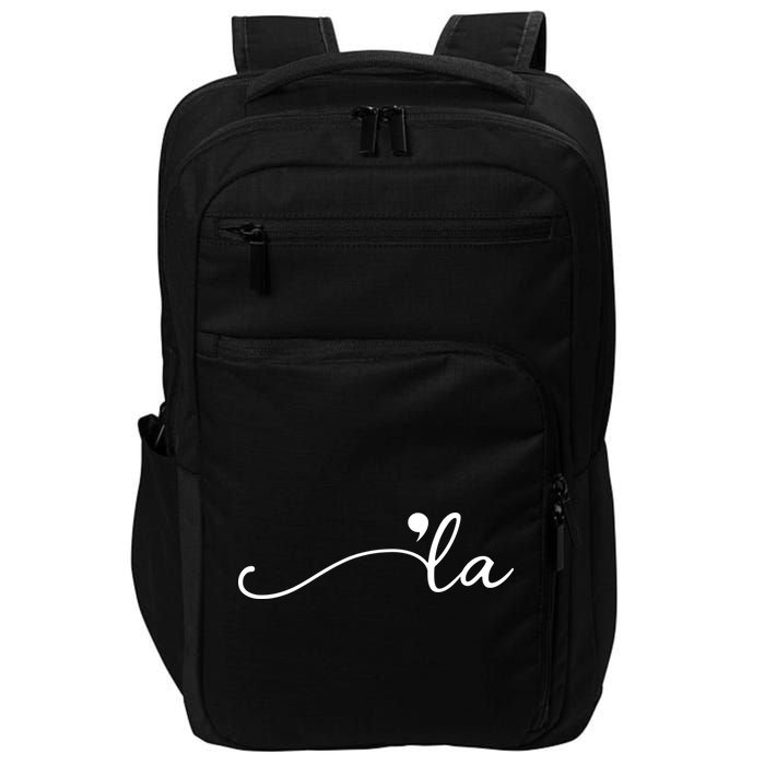 Kamala Harris Funny Comma La Eleciton Impact Tech Backpack