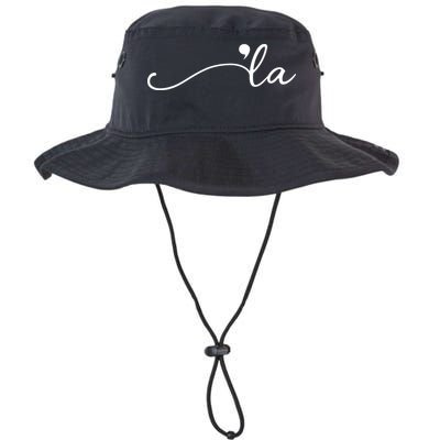 Kamala Harris Funny Comma La Eleciton Bucket Hat