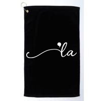 Kamala Harris Funny Comma La Eleciton Golf Towel