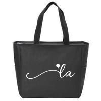 Kamala Harris Funny Comma La Eleciton Zip Tote Bag