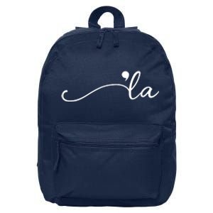 Kamala Harris Funny Comma La Eleciton 16 in Basic Backpack