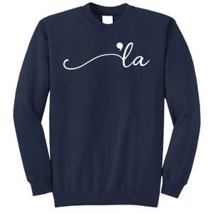 Kamala Harris Funny Comma La Eleciton Tall Sweatshirt