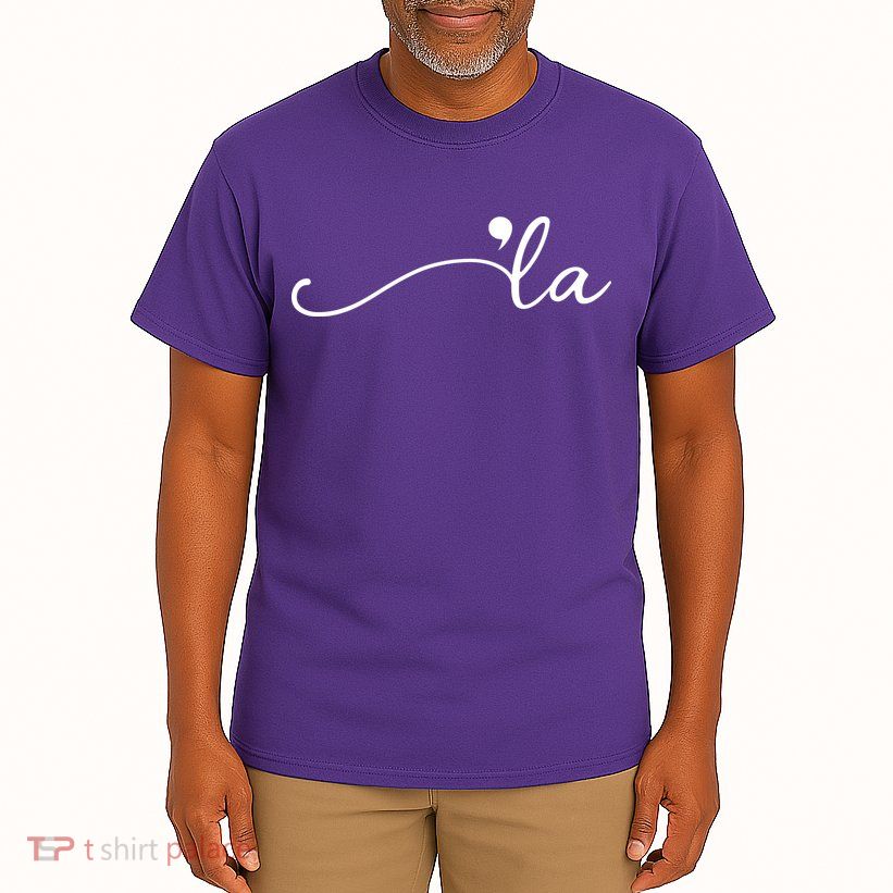 Kamala Harris Funny Comma La Eleciton Tall T-Shirt