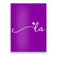 Kamala Harris Funny Comma La Eleciton Poster