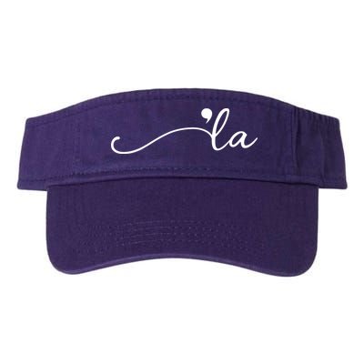 Kamala Harris Funny Comma La Eleciton Valucap Bio-Washed Visor