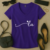 Kamala Harris Funny Comma La Eleciton Women's V-Neck T-Shirt