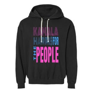 Kamala Harris For The People Garment-Dyed Fleece Hoodie