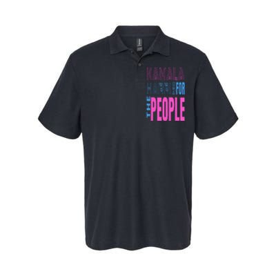 Kamala Harris For The People Softstyle Adult Sport Polo