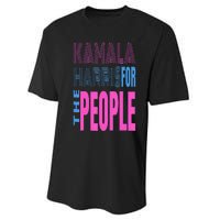 Kamala Harris For The People Performance Sprint T-Shirt