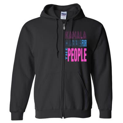 Kamala Harris For The People Full Zip Hoodie