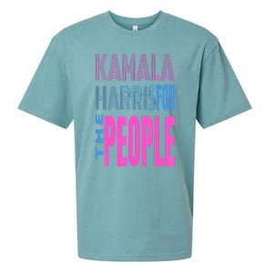 Kamala Harris For The People Sueded Cloud Jersey T-Shirt