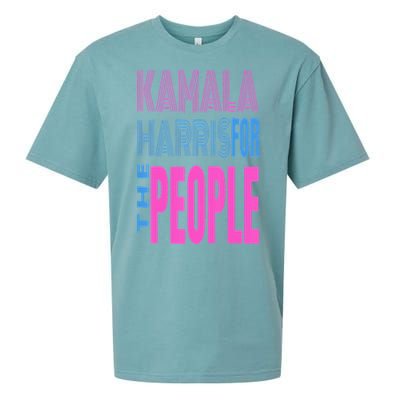 Kamala Harris For The People Sueded Cloud Jersey T-Shirt