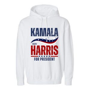 Kamala Harris For President Garment-Dyed Fleece Hoodie