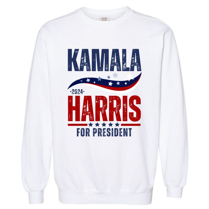 Kamala Harris For President Garment-Dyed Sweatshirt