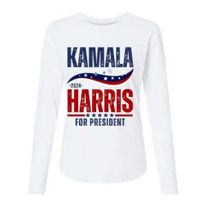 Kamala Harris For President Womens Cotton Relaxed Long Sleeve T-Shirt