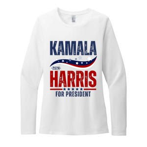 Kamala Harris For President Womens CVC Long Sleeve Shirt