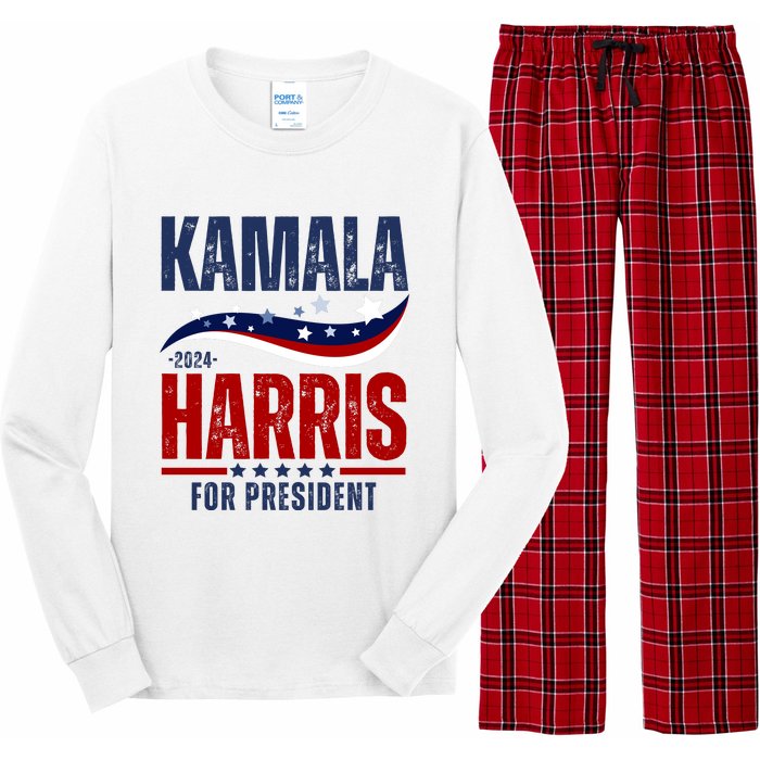 Kamala Harris For President Long Sleeve Pajama Set